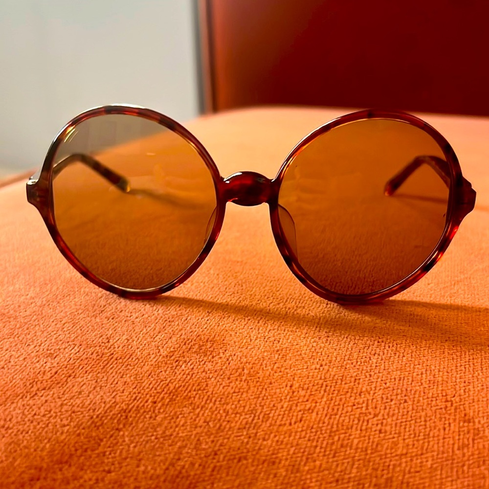 Vintage Big Oval Sunglasses Tortoiseshell